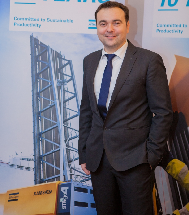 Liviu Chelaru, Atlas Copco România: „Investițiile din segmentul automotive aduc cele mai multe proiecte în sectorul industrial”