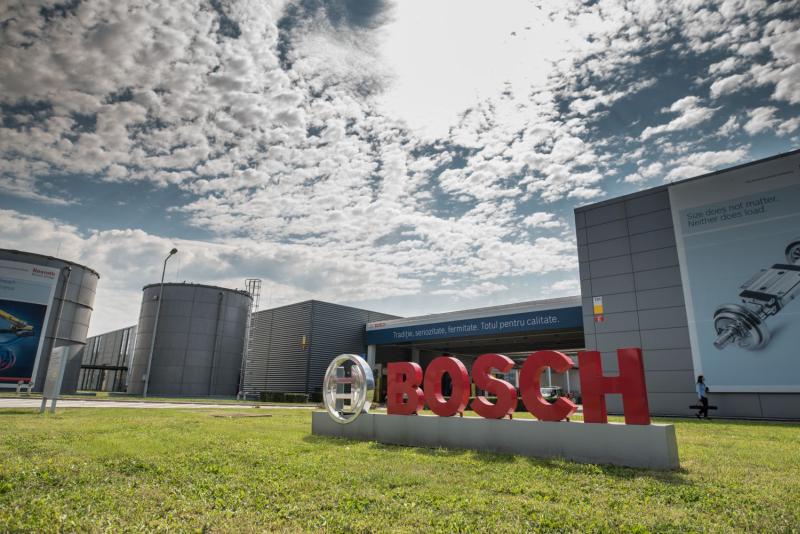 Bosch pune piatra de temelie pentru o nouă clădire de birouri la Blaj
